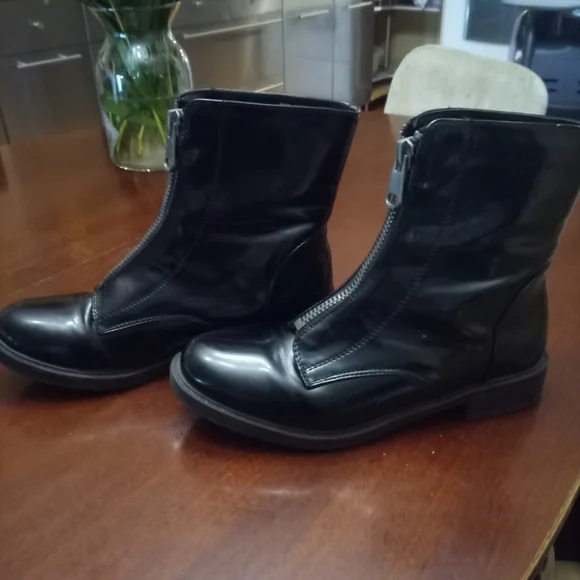 Call It Spring Black Winter Boots - Picture 3 of 6